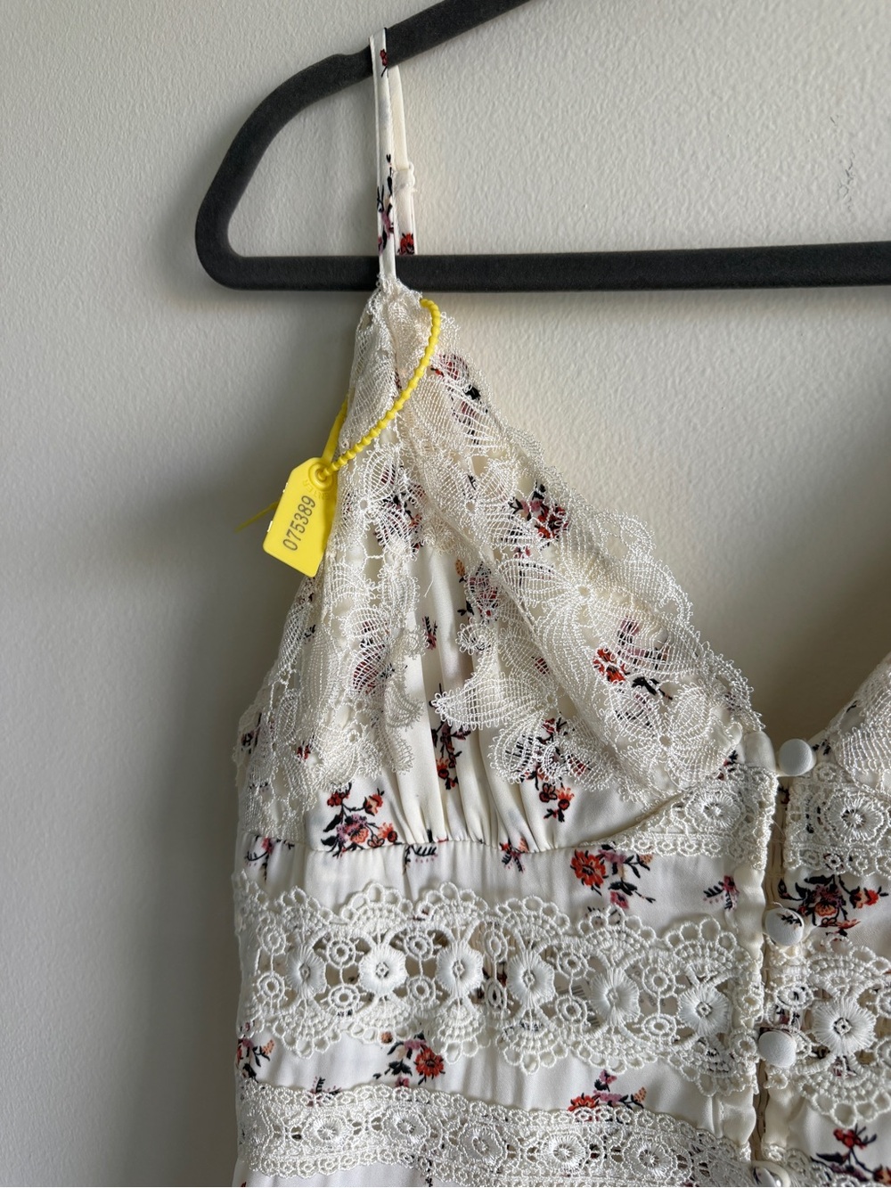 Free People Intimately FP Out & About Floral Lace Maxi Slip Dress NWT Medium - Picture 10 of 12